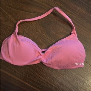 DFYNE Pink Women's Bikini Top